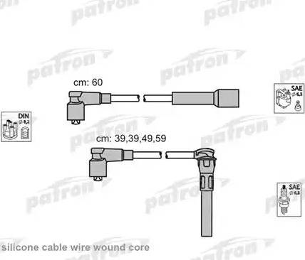 Patron PSCI2003 - Set kablova za paljenje www.molydon.hr