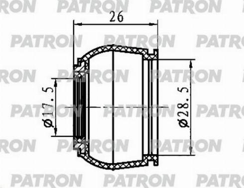 Patron PSE6407 - Set za popravak, gornja/donja kugla www.molydon.hr