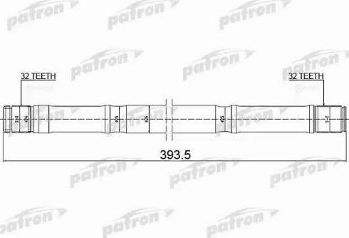 Patron SR20LH - Pogonska osovina www.molydon.hr