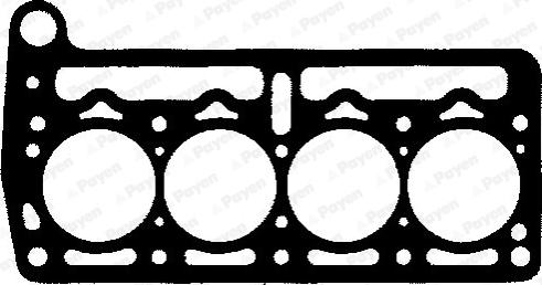 Payen BP500 - Brtva, glava cilindra www.molydon.hr