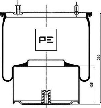 PE Automotive 084.064-72A - Meh, pneumatski Ovjes www.molydon.hr