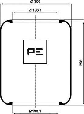 PE Automotive 084.009-70A - Meh, pneumatski Ovjes www.molydon.hr