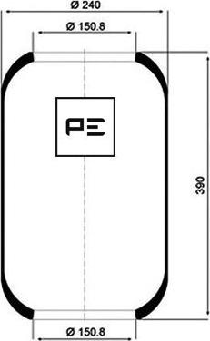 PE Automotive 084.008-70A - Meh, pneumatski Ovjes www.molydon.hr