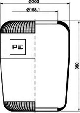 PE Automotive 084.029-70A - Meh, pneumatski Ovjes www.molydon.hr