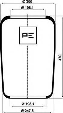 PE Automotive 084.023-70A - Meh, pneumatski Ovjes www.molydon.hr