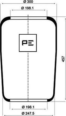 PE Automotive 084.022-70A - Meh, pneumatski Ovjes www.molydon.hr