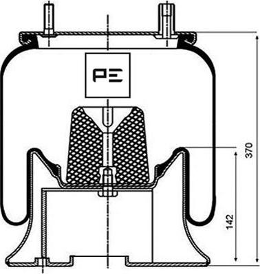 PE Automotive 084.181-71A - Meh, pneumatski Ovjes www.molydon.hr