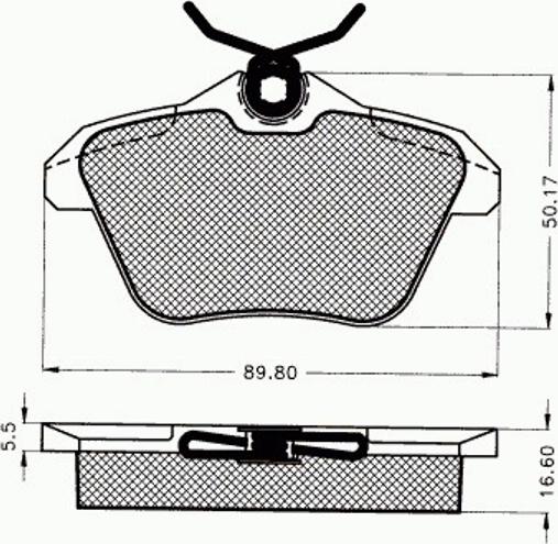 Pex 7.475 - Komplet Pločica, disk-kočnica www.molydon.hr