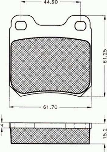 Pex 7.517 - Komplet Pločica, disk-kočnica www.molydon.hr