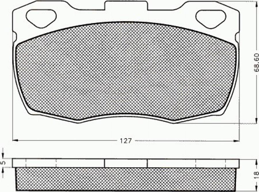 Pex 7.334 - Komplet Pločica, disk-kočnica www.molydon.hr