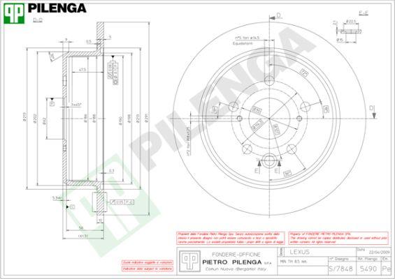 Pilenga 5490 - Kočioni disk www.molydon.hr