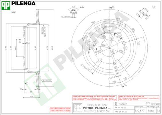 Pilenga 5661 - Kočioni disk www.molydon.hr