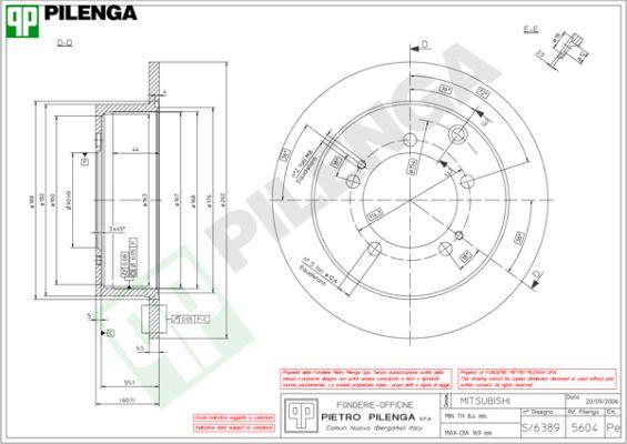 Pilenga 5604 - Kočioni disk www.molydon.hr