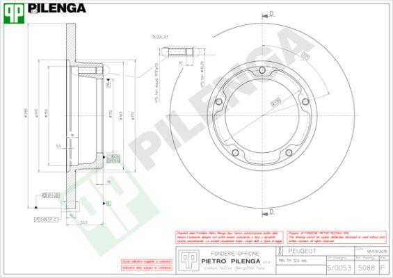 Pilenga 5088 - Kočioni disk www.molydon.hr