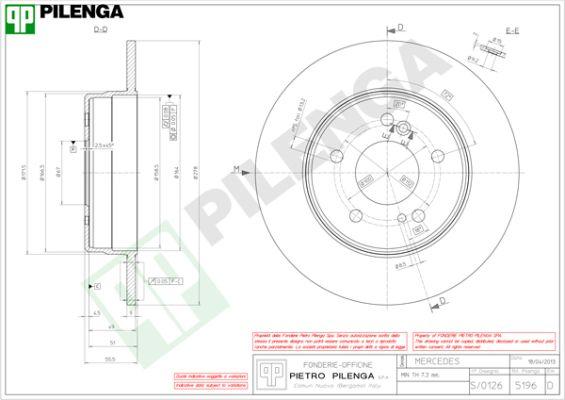 Pilenga 5196 - Kočioni disk www.molydon.hr