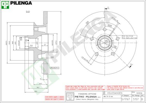 Pilenga 5157 - Kočioni disk www.molydon.hr