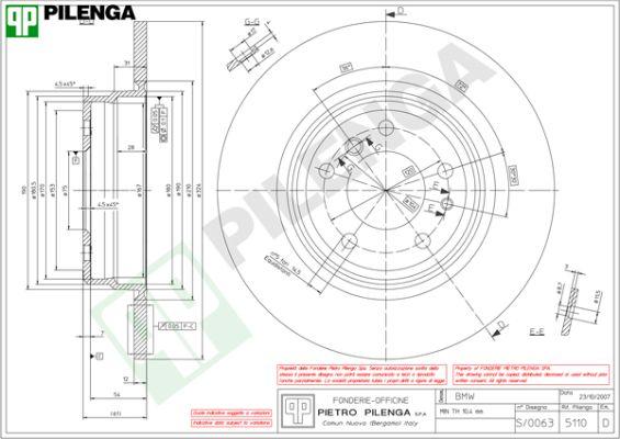 Pilenga 5110 - Kočioni disk www.molydon.hr