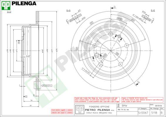 Pilenga 5118 - Kočioni disk www.molydon.hr