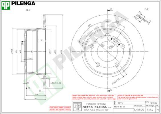 Pilenga 5134 - Kočioni disk www.molydon.hr