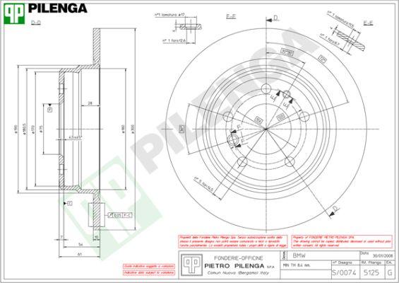 Pilenga 5125 - Kočioni disk www.molydon.hr