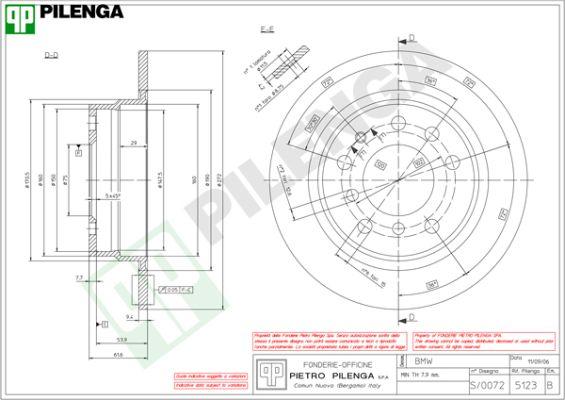 Pilenga 5123 - Kočioni disk www.molydon.hr