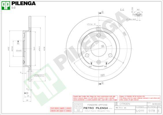 Pilenga 5178 - Kočioni disk www.molydon.hr