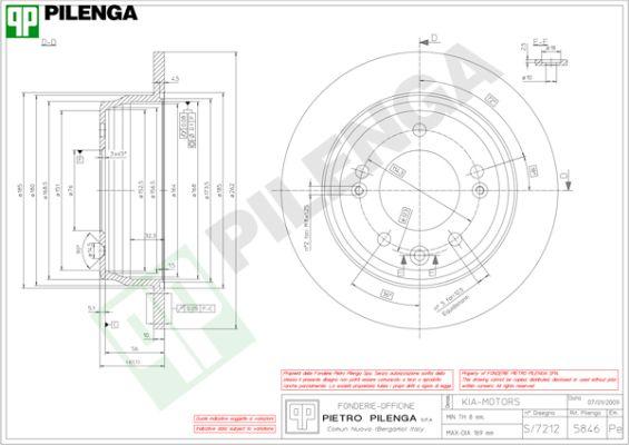 Pilenga 5846 - Kočioni disk www.molydon.hr