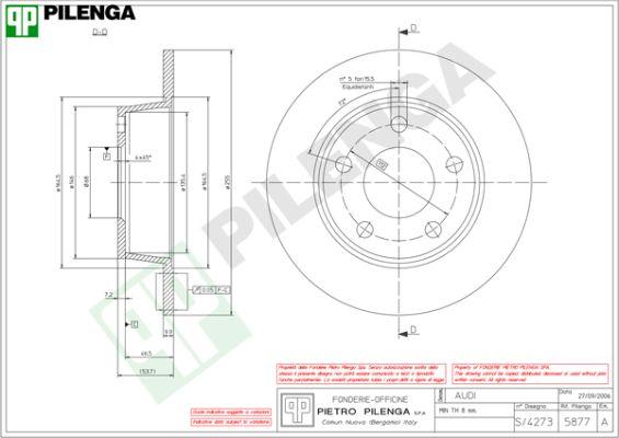 Pilenga 5877 - Kočioni disk www.molydon.hr