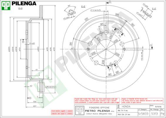 Pilenga 5313 - Kočioni disk www.molydon.hr