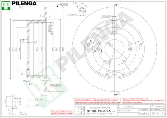 Pilenga 5797 - Kočioni disk www.molydon.hr