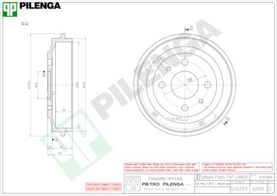 Pilenga 6005 - Bubanj kočnica www.molydon.hr