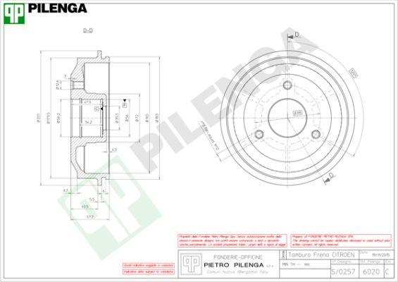 Pilenga 6020 - Bubanj kočnica www.molydon.hr