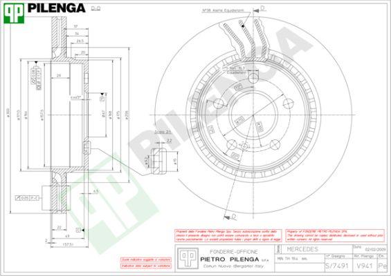 Pilenga V941 - Kočioni disk www.molydon.hr