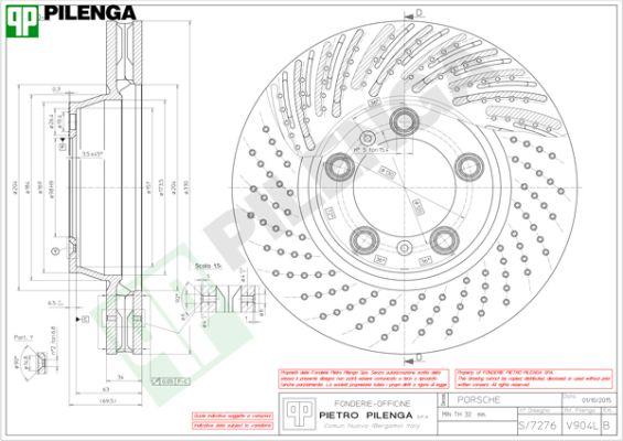 Pilenga V904L - Kočioni disk www.molydon.hr