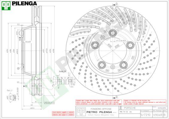 Pilenga V904R - Kočioni disk www.molydon.hr