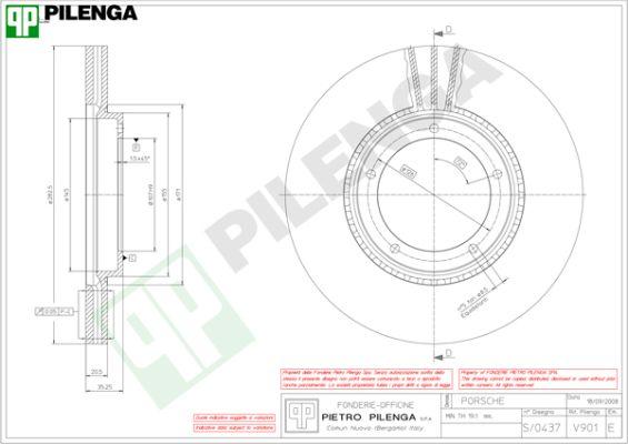 Pilenga V901 - Kočioni disk www.molydon.hr