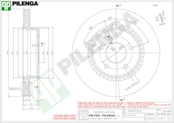 Pilenga V911 - Kočioni disk www.molydon.hr