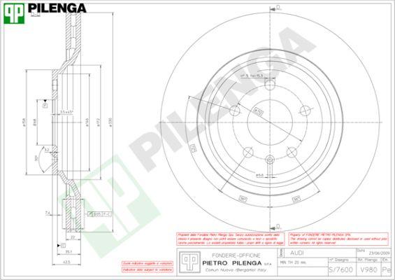 Pilenga V980 - Kočioni disk www.molydon.hr