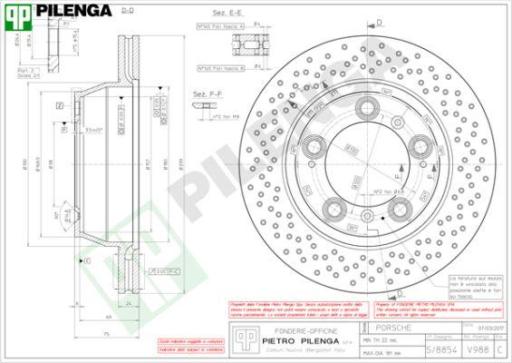 Pilenga V988 - Kočioni disk www.molydon.hr