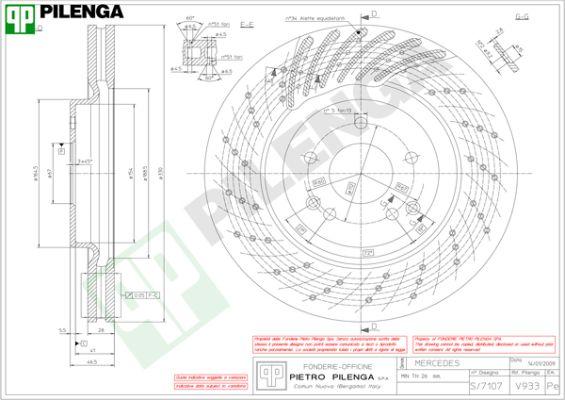 Pilenga V933 - Kočioni disk www.molydon.hr