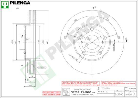 Pilenga V660 - Kočioni disk www.molydon.hr