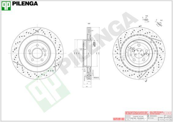 Pilenga V1001 - Kočioni disk www.molydon.hr