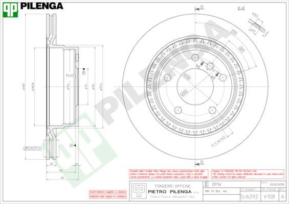 Pilenga V108 - Kočioni disk www.molydon.hr