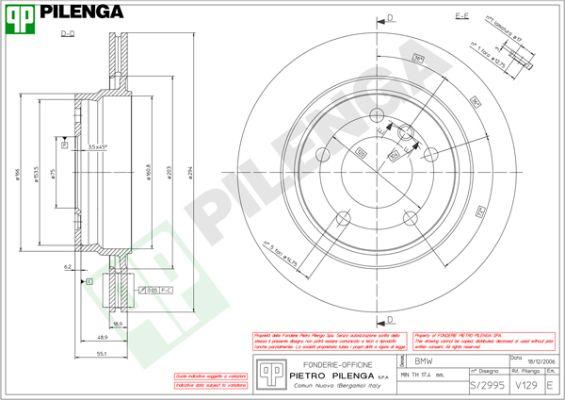 Pilenga V129 - Kočioni disk www.molydon.hr