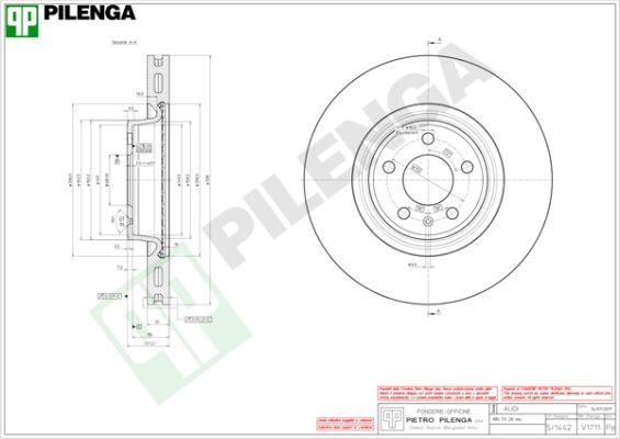 Pilenga V1711 - Kočioni disk www.molydon.hr