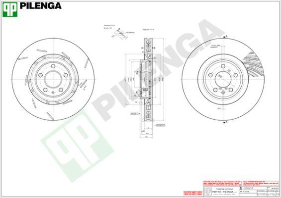 Pilenga V1712L - Kočioni disk www.molydon.hr