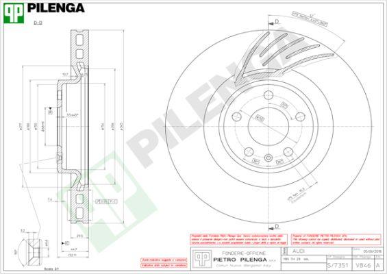 Pilenga V846 - Kočioni disk www.molydon.hr