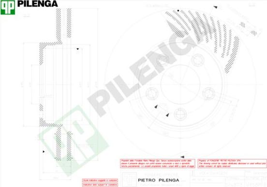 Pilenga V858R - Kočioni disk www.molydon.hr