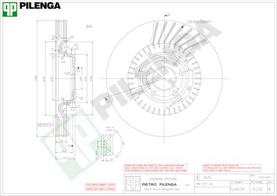 Pilenga V235 - Kočioni disk www.molydon.hr