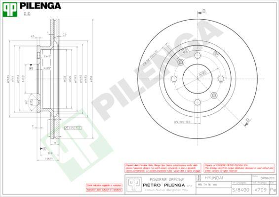 Pilenga V709 - Kočioni disk www.molydon.hr